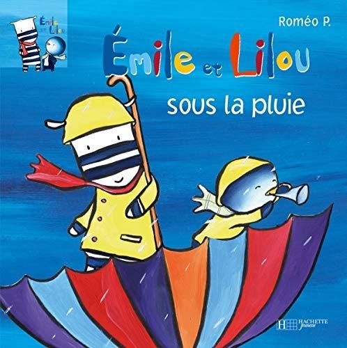 Émile et lilou sous la pluie !